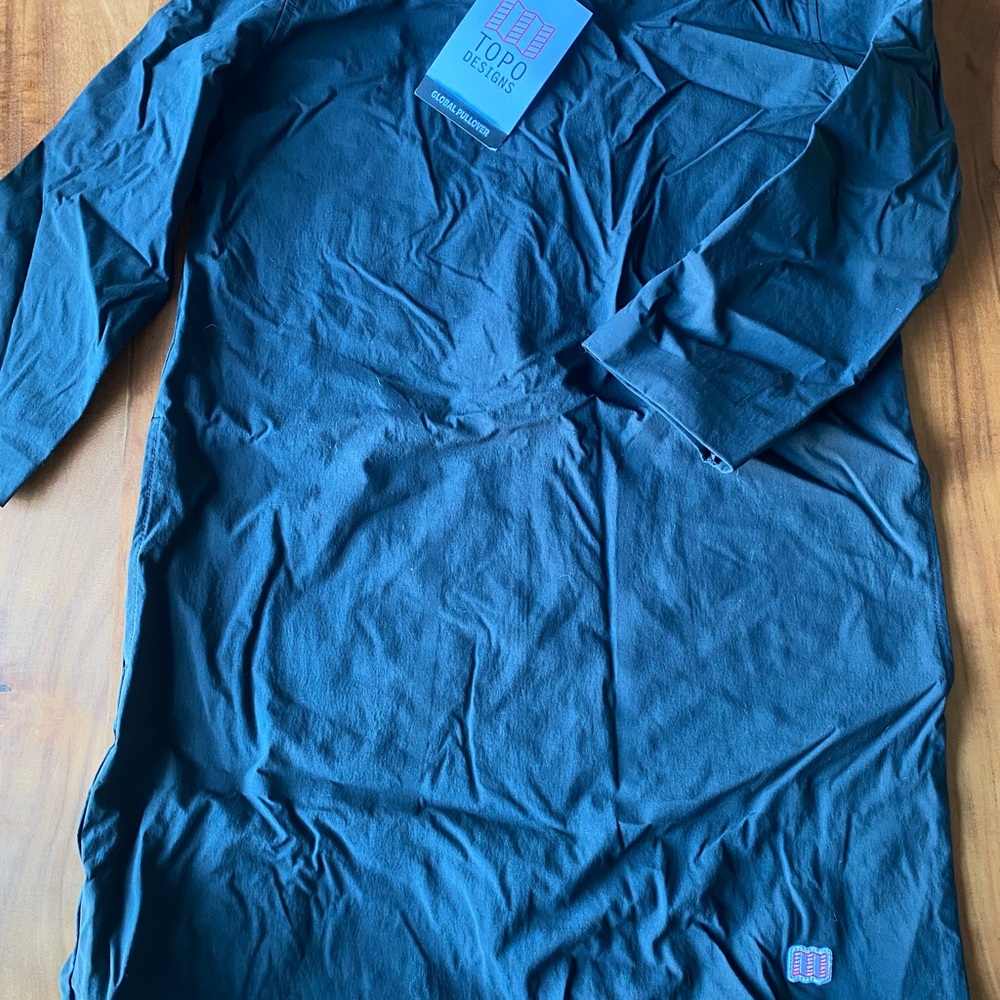 Topo Designs Black Dress “pullover”